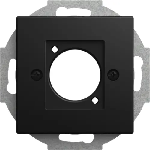 Busch-Jaeger cpl neutrik XLR-D serie Balance SI zwart mat (2553-915) Busch-Jaeger cpl neutrik XLR-D serie Balance SI zwart mat (2553-915)