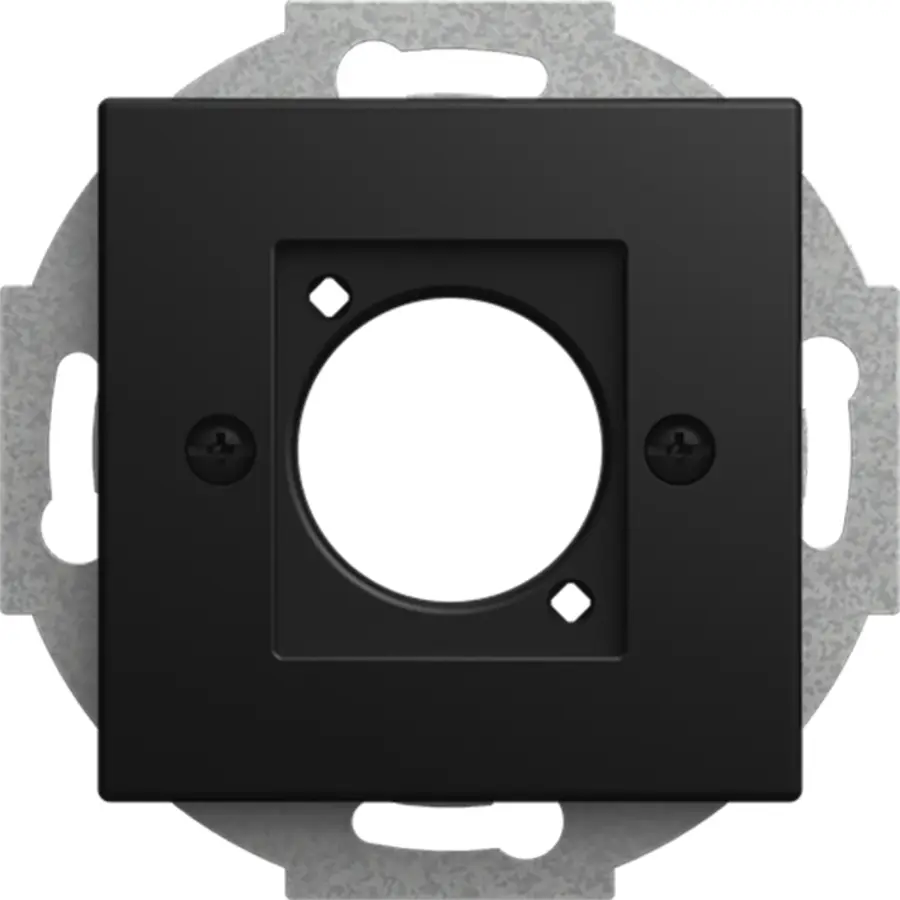 Busch-Jaeger cpl neutrik XLR-D serie Balance SI zwart mat (2553-915)