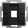 Busch-Jaeger cpl 1 x MJ 216000-2/216005-4 Balance SI zwart mat (2561-915)