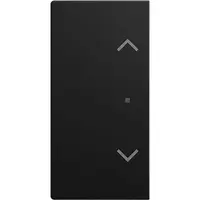 Busch-Jaeger FaH bedieningswip 2-v jaloezie Balance SI zwart mat (6232-20-915)