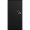 Busch-Jaeger FaH bedieningswip links 2-v dimmer Balance SI zwart mat (6234-21-915)