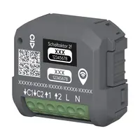 Busch-Jaeger Schakelactor 2-voudig inbouw WL (62821 U-WL)