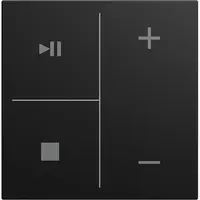 Busch-Jaeger cpl v 4v knop muziek symbool Balance SI zwart mat (LFMW/A.4.55.11-915)