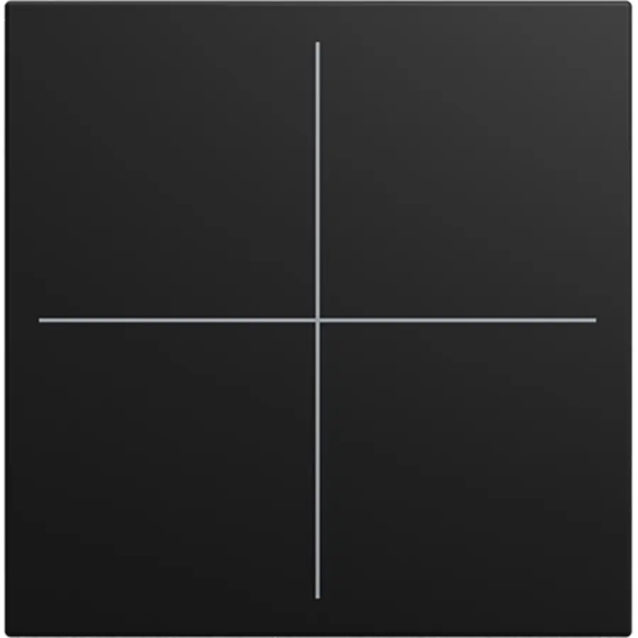 Busch-Jaeger cpl v Keypad 4-voudig Balance SI zwart mat (LFW/A.4.55.11-915)