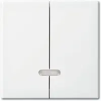 Busch-Jaeger dimmerknop serietastdimmer Balance SI wit glans (6545-914)