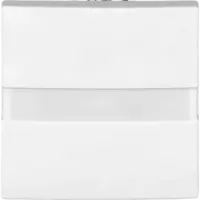 Busch-Jaeger comfortschakelaar flex-bedieningselement met oriëntatieverlichting Balance SI wit glans (64765-914)