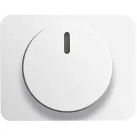 Busch-Jaeger dimmerknop draai/druk dimmer Alpha studiowit glans OP=OP (6540-24G)