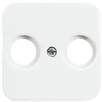 Busch-Jaeger centraalplaat antenne / COAX wandcontactdoos Reflex SI (2531-214)