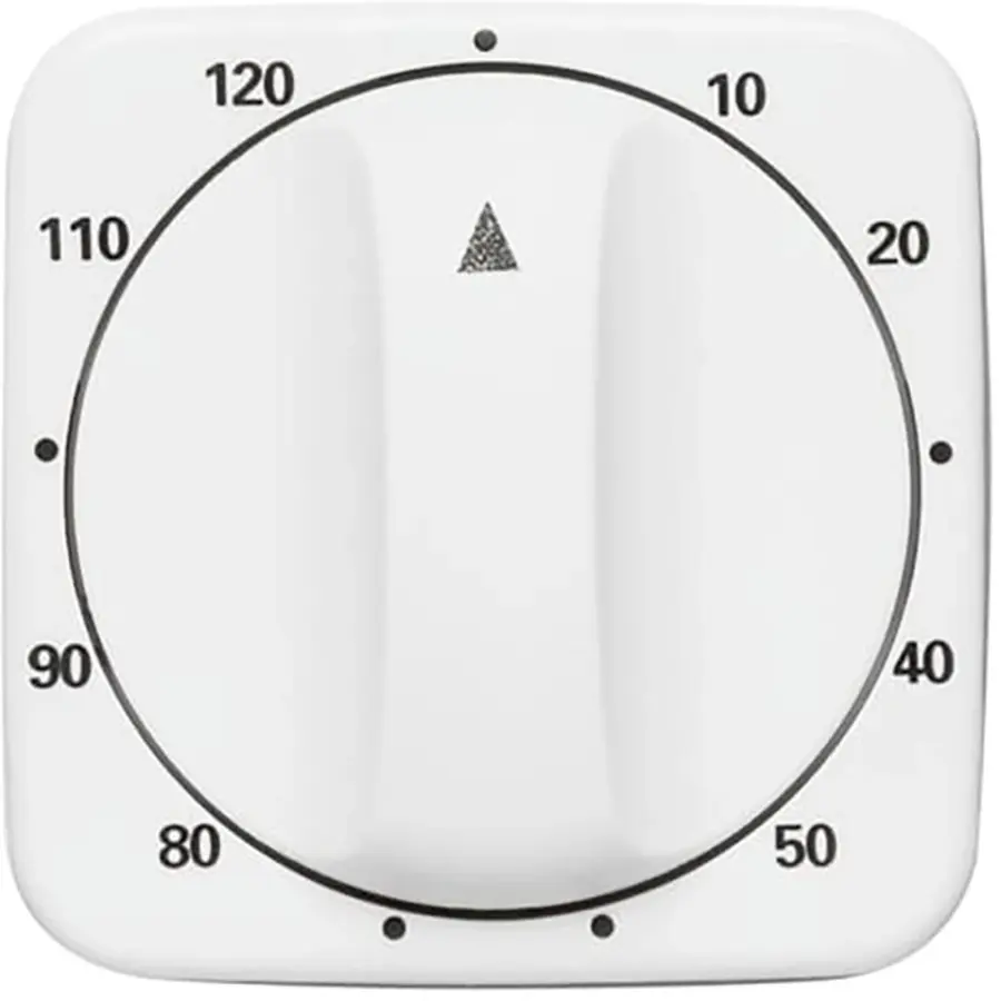 Busch-Jaeger draaigreep tijdschakelaar 120 min Reflex SI (1771-214-103)