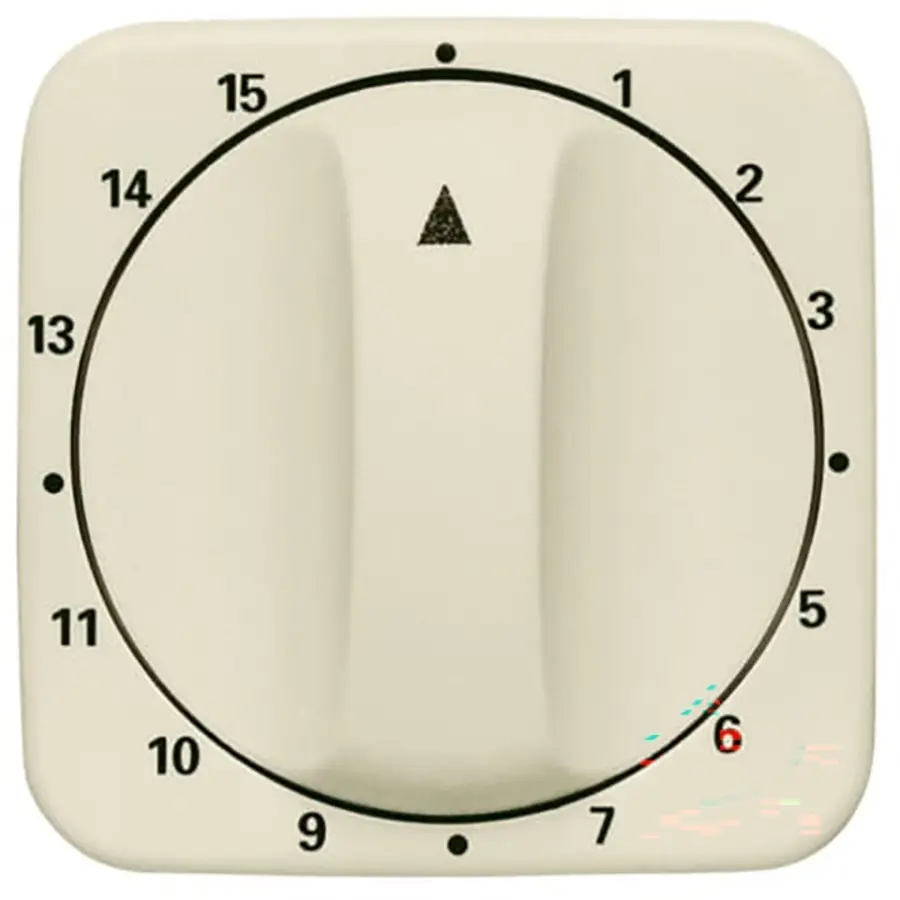 Busch-Jaeger draaigreep tijdschakelaar 15 min Standaard SI (1770-212-103)