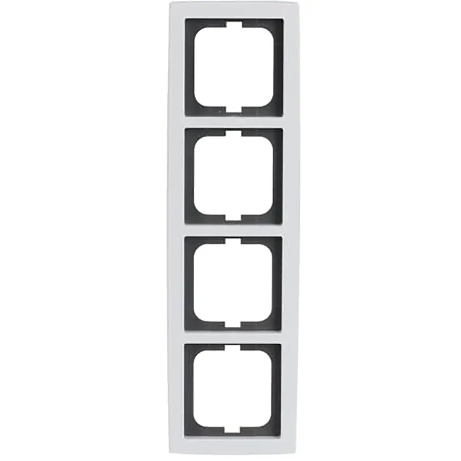 Busch-Jaeger afdekraam 4-voudig Solo studiowit (1724-84)