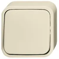 Busch-Jaeger kruisschakelaar opbouw AP plus creme (2601/7 AP/11-503)