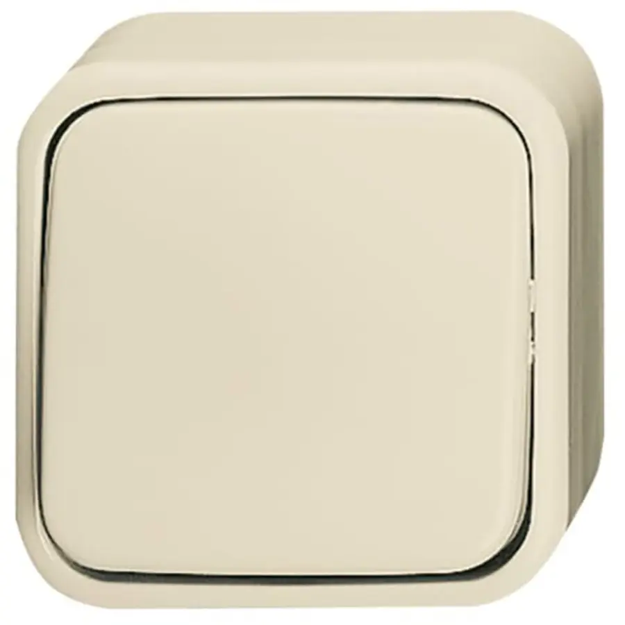 Busch-Jaeger kruisschakelaar opbouw AP plus creme (2601/7 AP/11-503)