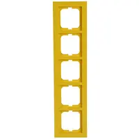 Busch-Jaeger afdekraam 5-voudig Axcent geel (1725-285)