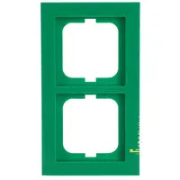 Busch-Jaeger afdekraam 2-voudig Axcent groen (1722-286)