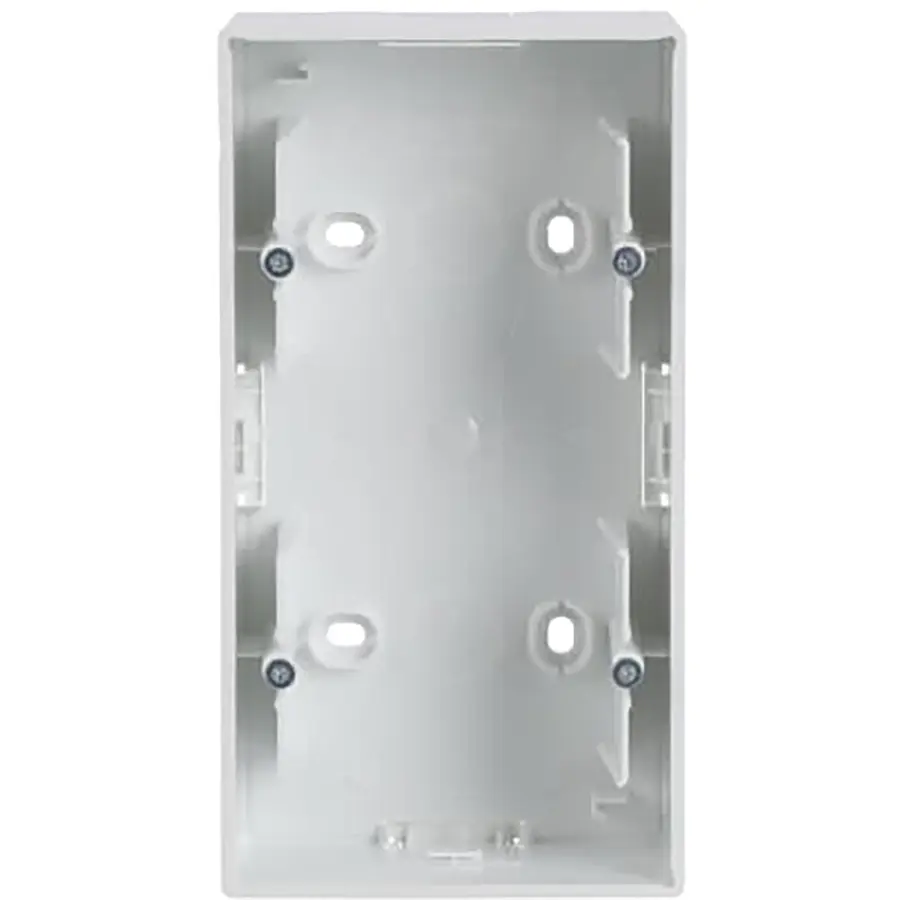 Busch-Jaeger opbouwbak 2-voudig Future Linear studiowit glans (1702-84)