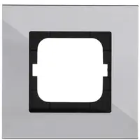 Busch-Jaeger afdekraam 1-voudig Carat chroom (1721-826-101)