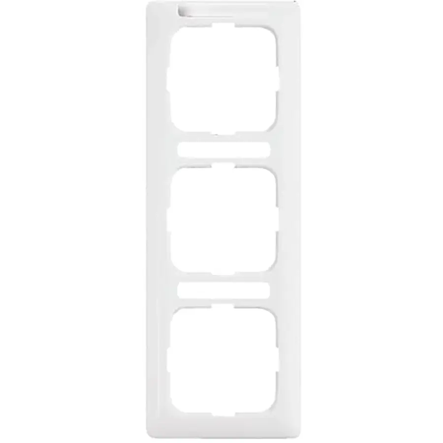 Busch-Jaeger tkstknlraam 3v ver alpin (1723 NSKA-214)