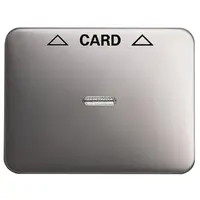 Busch-Jaeger cpl card-schakelaar platin (1792-20-101)