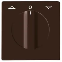 Busch-Jaeger cpl+knop jal draai ip44 brn (2142 DR-31)