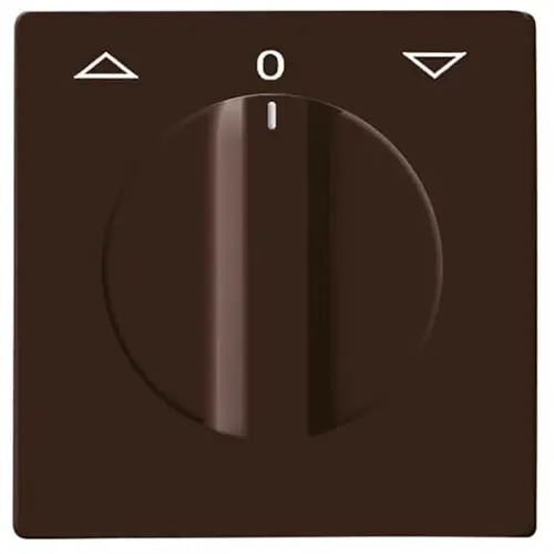 Busch-Jaeger cpl+knop jal draai ip44 brn (2142 DR-31)