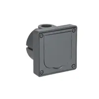 Busch-Jaeger inbouwbehuizing met RA wcd en klapdeksel 86 x 86 x 58 mm voor wandmontage (20 EFDB2)