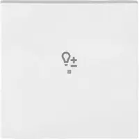 Busch-Jaeger bedieningswip 1-voudig met symbool dimmer Balance SI (6234-10-914)