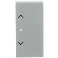 Busch-Jaeger bedieningswip links of rechts met pijlsymbolen tbv bedieningselement flex 2-voudig Future Linear aluzilver (6232-20-83)