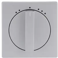 Busch-Jaeger draaiknop driestandenschakelaar Future Linear aluzilver mat (1740 DRL-83-503)