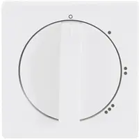 Busch-Jaeger draaiknop driestandenschakelaar met nulstand Future Linear studiowit glans (2542 DR/01-84)