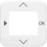 Busch-Jaeger centraalplaat timer/CO2/thermostaat Reflex SI (6435-214)