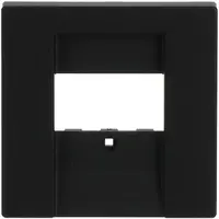 Busch-Jaeger centraalplaat USB / luidspreker Future Linear zwart mat (1766-885)