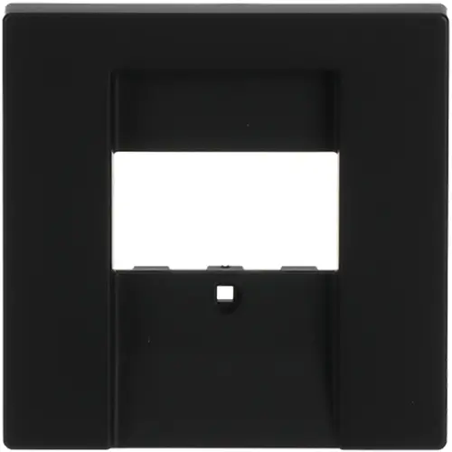 Busch-Jaeger centraalplaat USB / luidspreker Future Linear zwart mat (1766-885)