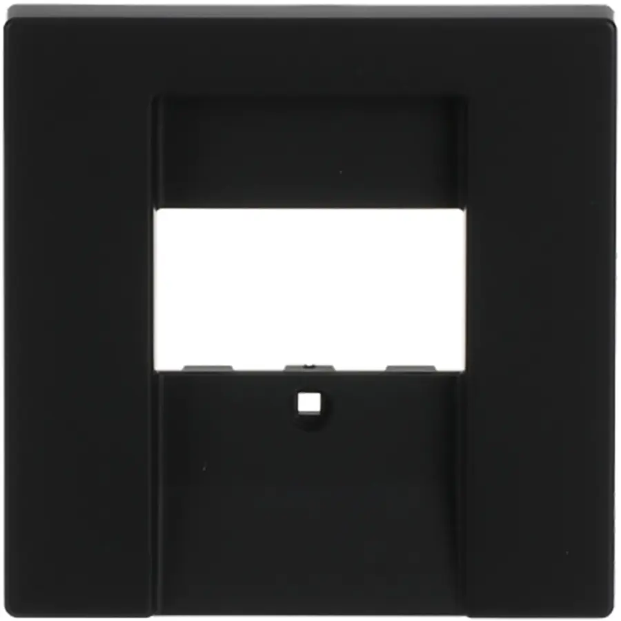 Busch-Jaeger centraalplaat USB / luidspreker Future Linear zwart mat (1766-885)