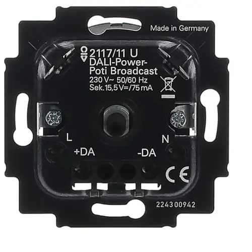 Busch-Jaeger DALI potentiometer met geintegreerde netvoeding (2117/11 U)