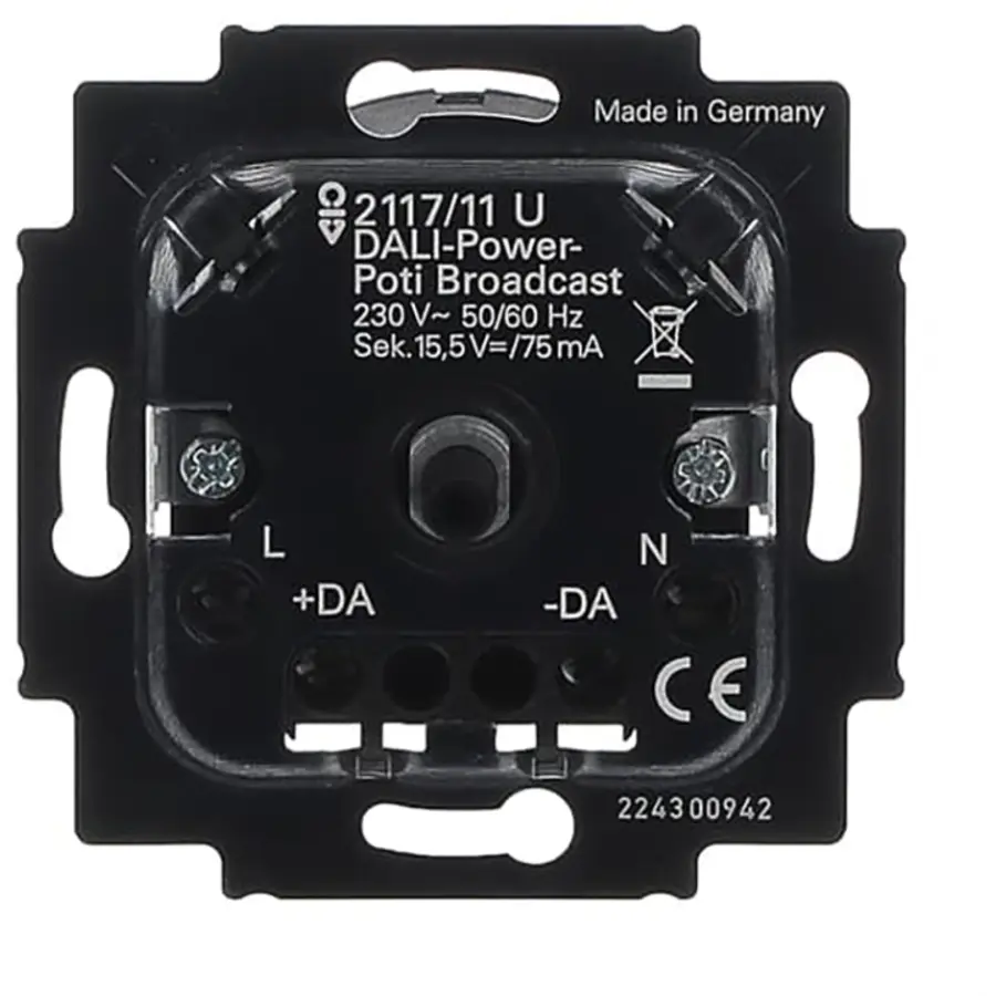 Busch-Jaeger DALI potentiometer met geintegreerde netvoeding (2117/11 U)