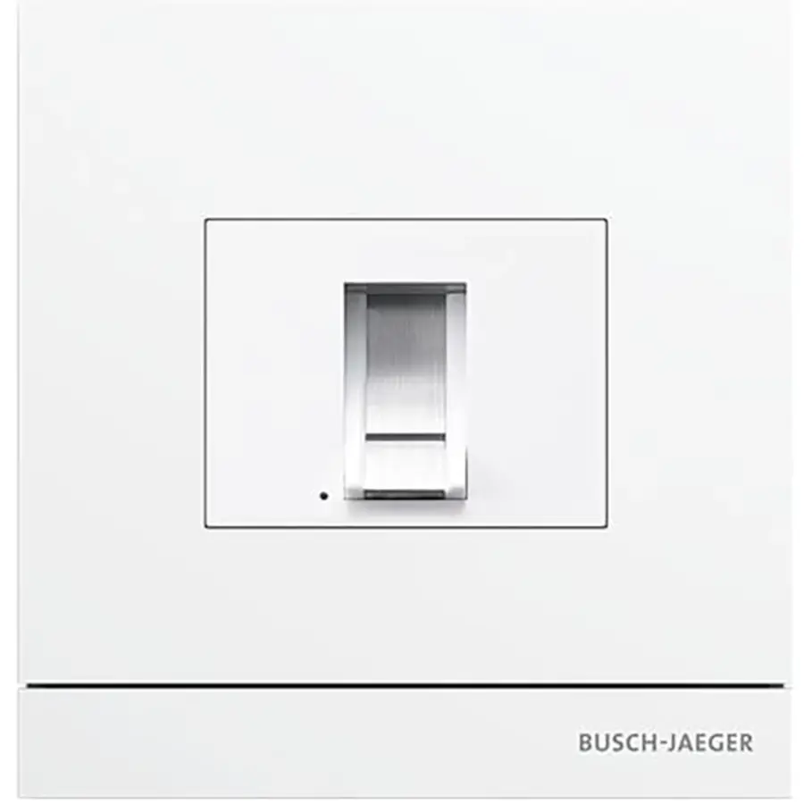 Busch-Jaeger welcome fingerpr buiten wit (83100/70-664)