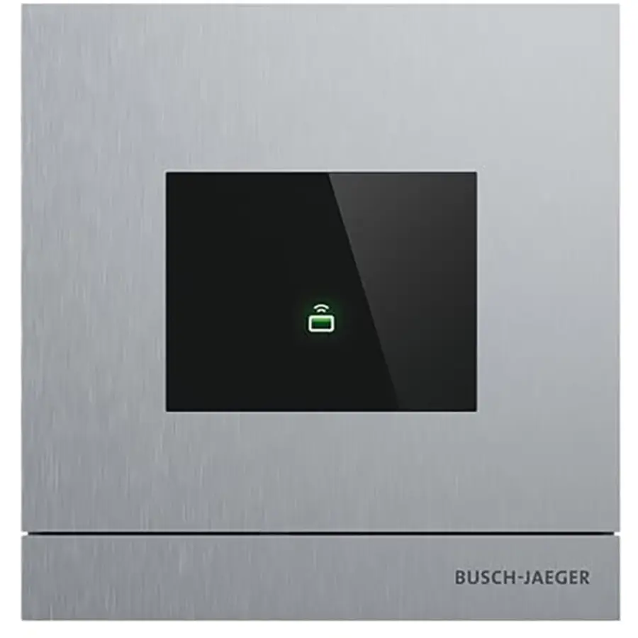 Busch-Jaeger welcome transp buitenp rvs (83100/72-660)