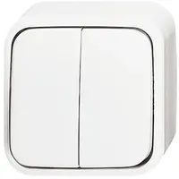 Busch-Jaeger serieschakelaar opbouw AP plus wit (2601/5 AP/11W-503)