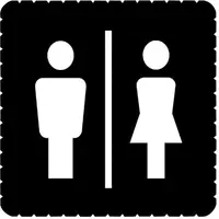 Busch-Jaeger icelight picto wc dam/her (2145/41-19)