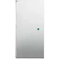 Busch-Jaeger bedieningswip links of rechts zonder opdruk tbv bedieningselement flex 2-voudig Pure Stainless Steel (6230-20-866)