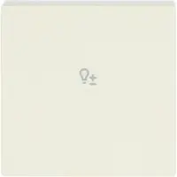 Busch-Jaeger bedieningswip 1-voudig met symbool dimmer Future Linear creme glans (6234-10-82)