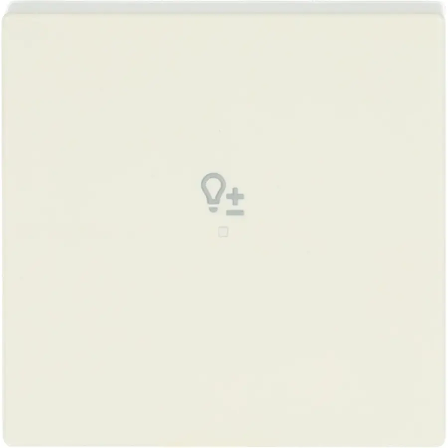 Busch-Jaeger bedieningswip 1-voudig met symbool dimmer Future Linear creme glans (6234-10-82)