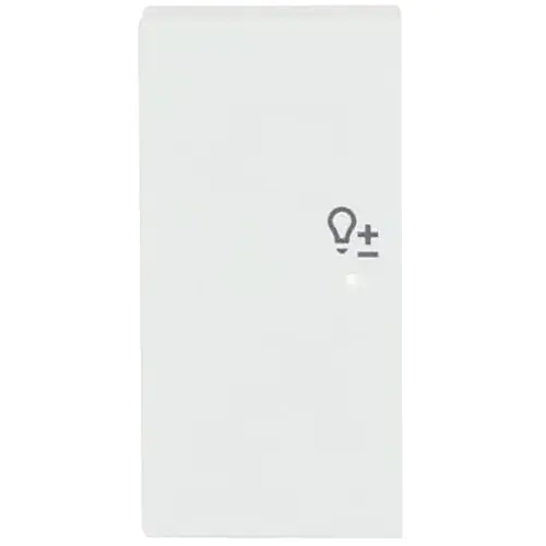 Busch-Jaeger bedieningswip links symbool dimmer tbv bedieningselement flex 2-voudig Future Linear studiowit mat (6234-21-884)
