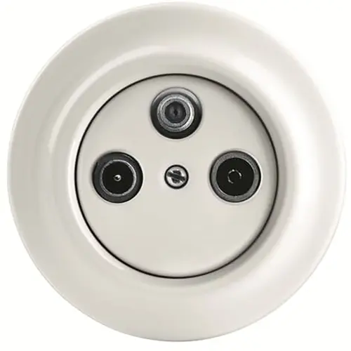 Busch-Jaeger COAX antenne wandcontactdoos radio/tv/sat porselein Decento (1743 J-64) Busch-Jaeger COAX antenne wandcontactdoos radio/tv/sat porselein Decento (1743 J-64)