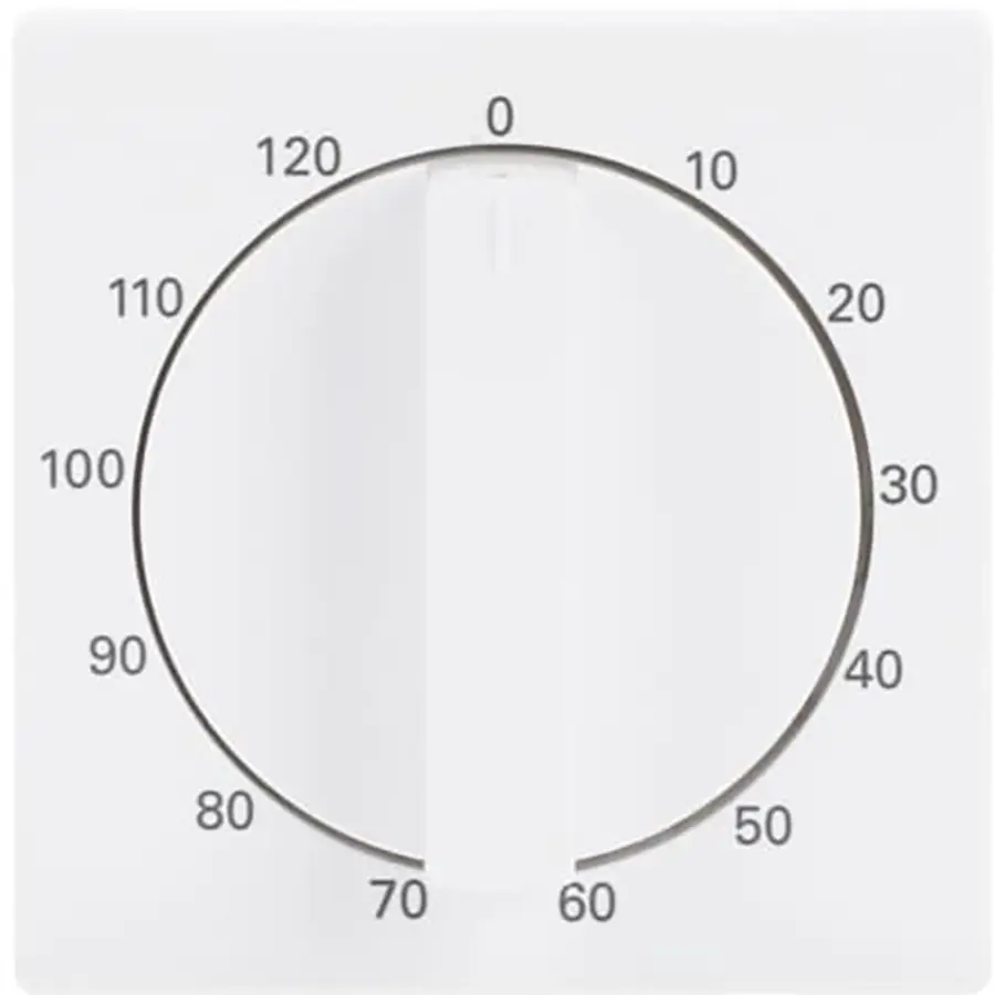 Busch-Jaeger draaigreep tijdschakelaar 120 min Future Linear studiowit glans (1771-84-103)
