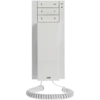 Busch-Jaeger aud hndset binpost 6knp wit (M22001-W-02)