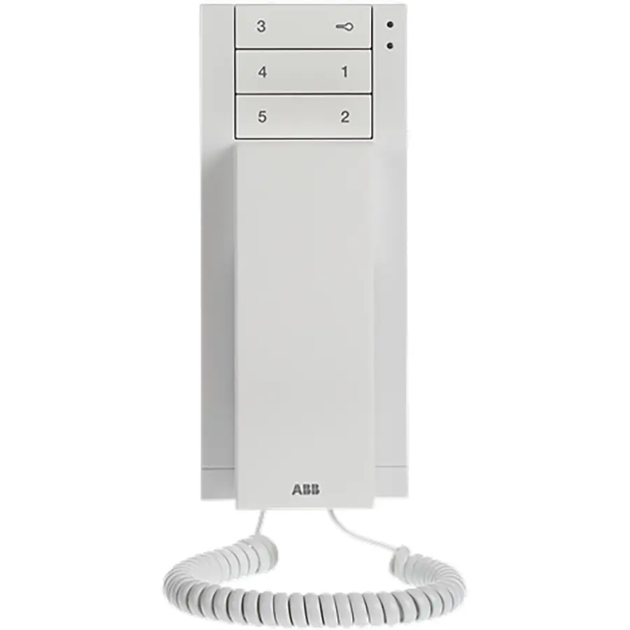 Busch-Jaeger aud hndset binpost 6knp wit (M22001-W-02)