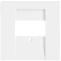 Busch-Jaeger centraalplaat USB / luidspreker studiowit glans (1766-84)