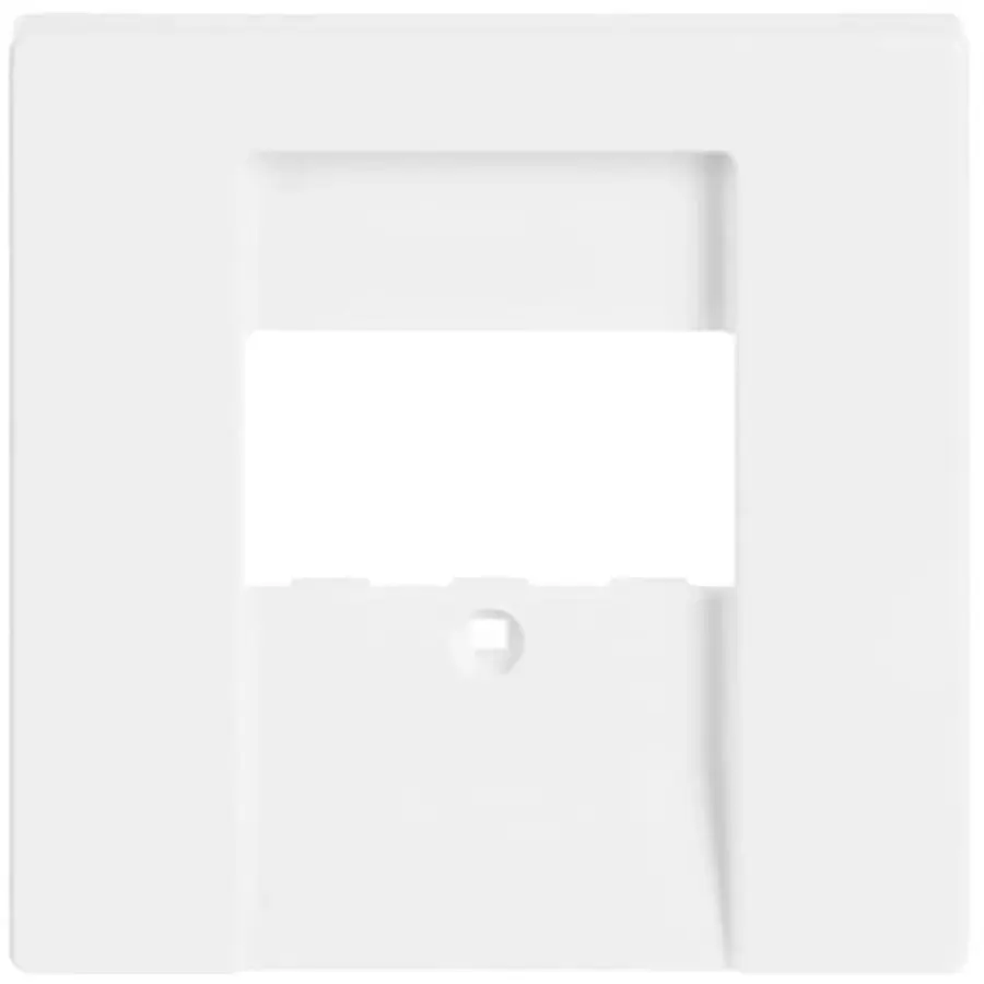 Busch-Jaeger centraalplaat USB / luidspreker studiowit glans (1766-84)